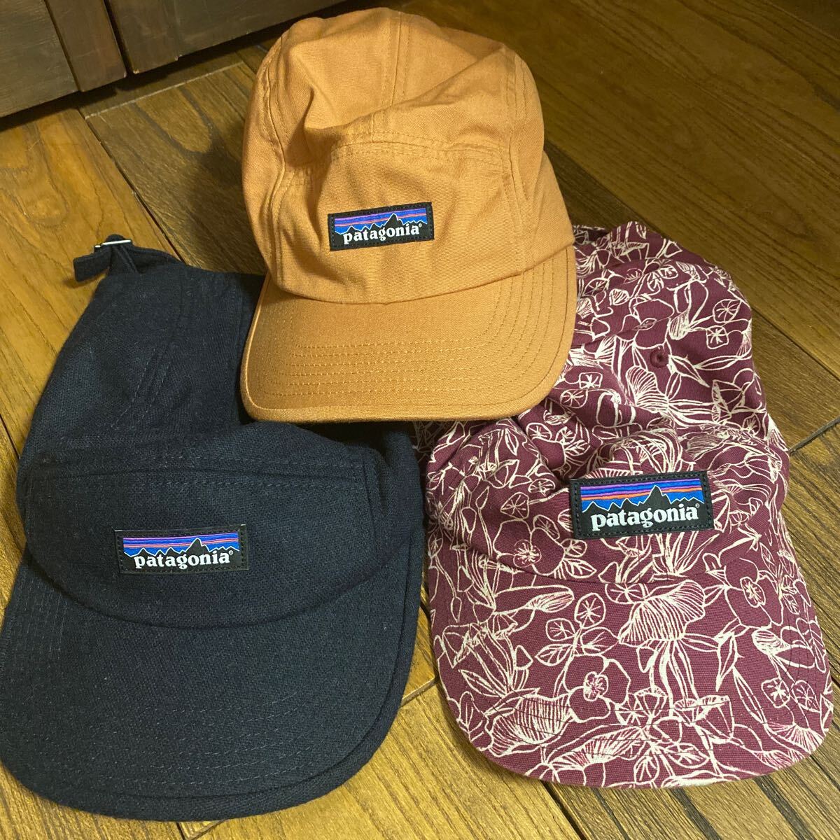 PATAGONIA CAP 3個セット♪