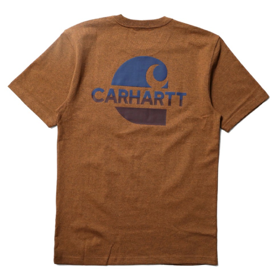 【S】Carhartt カーハート グラフィックロゴプリントT/TK5710_画像1