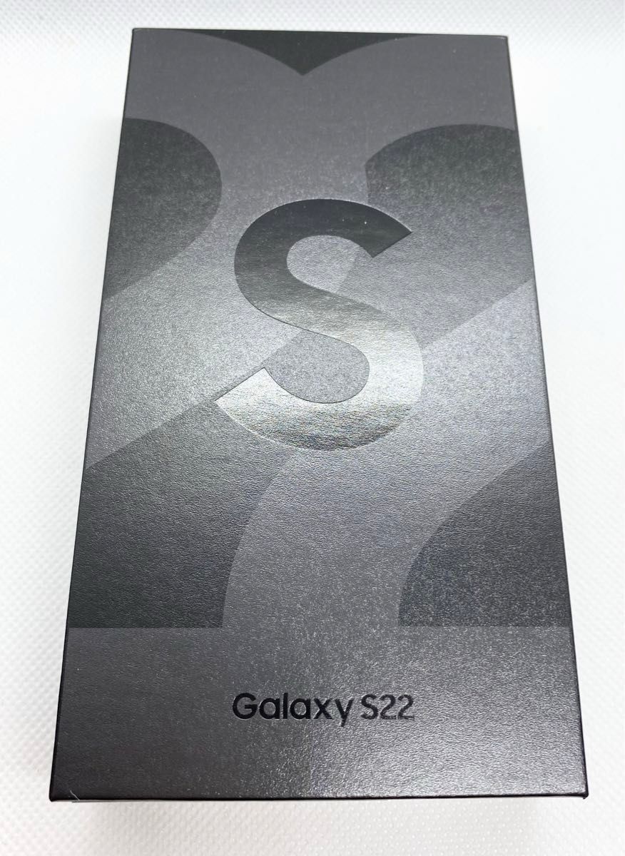 【新品】au Galaxy S22／SIMフリー／ブラック／ネットワーク◯