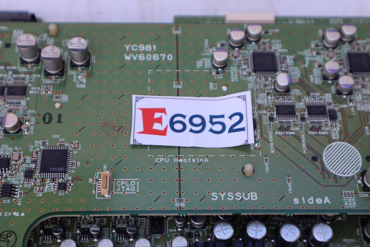 E6952(5) Y ★第一興商 DAM-XG5000 WV60670 YC981 動作確認済み ★部品、パーツ、修理_画像5