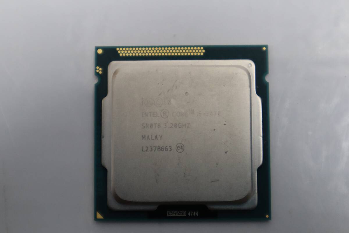 E7655 Y Intel Core i5-3470 SR0T8 3.20GHz 中古動作品_画像1