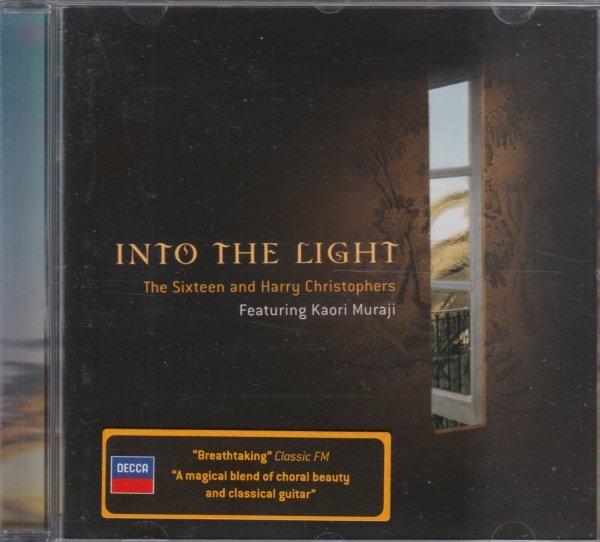 【廃盤・入手難】Into the Light ハリー・クリストファーズ&村治佳織 世界戦略版Lyre and Sonet! 4758199 Deccaの画像1