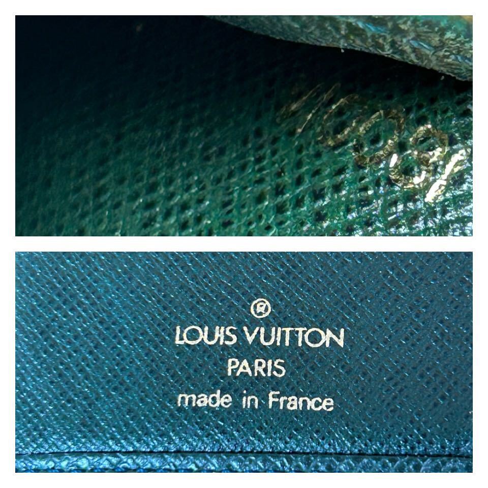 ☆1円〜☆ルイヴィトン タイガ お札入れ LOUIS VITTON グリーン ヴィトン LV_画像9