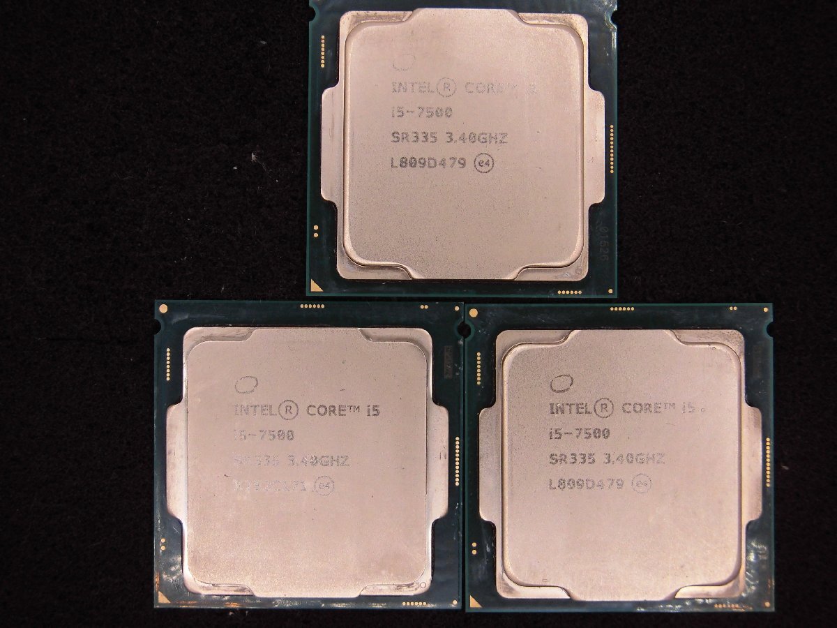 【T427】CPU★Core i5-7500 3.40GHz 5個セット_画像1