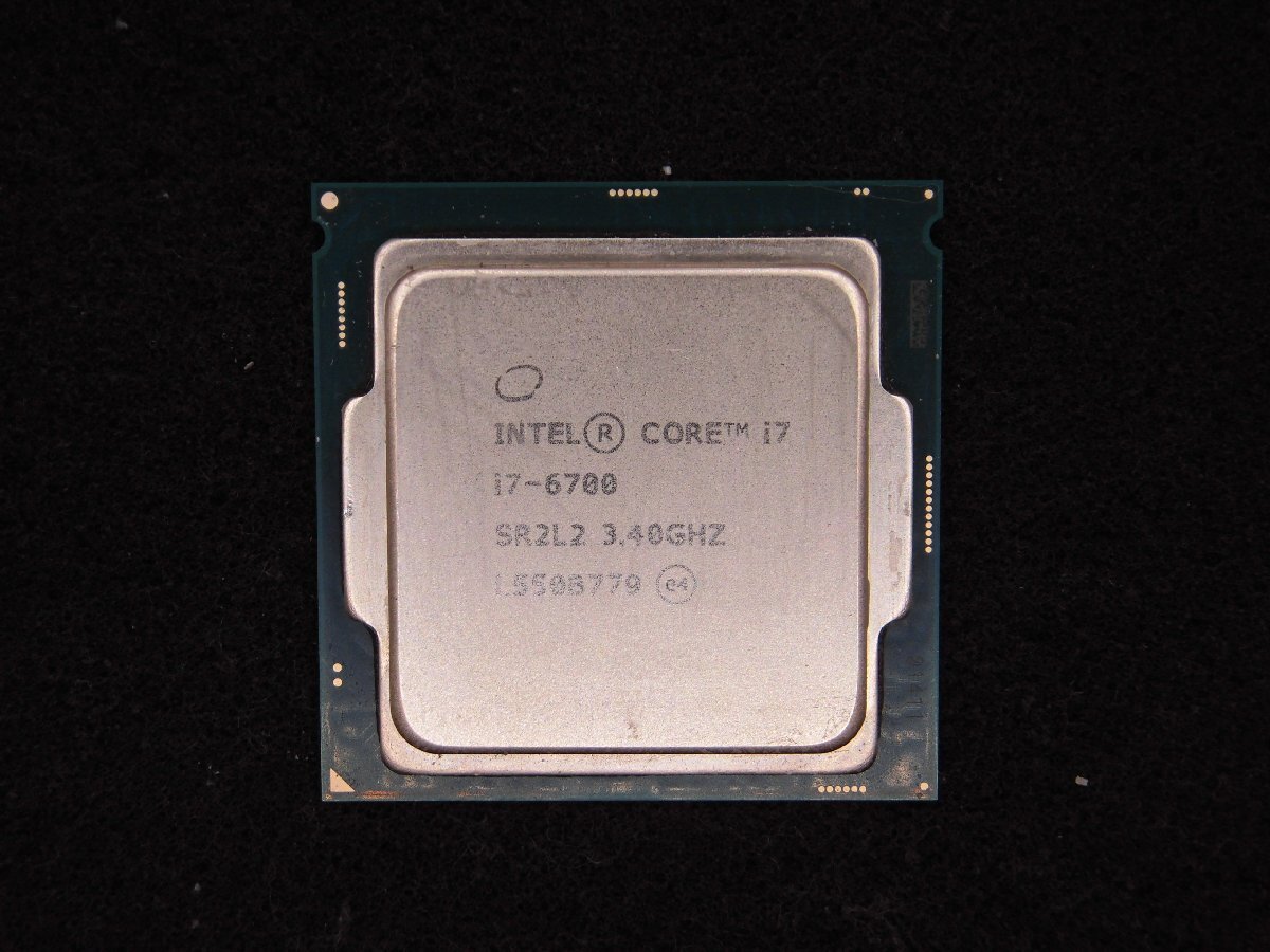 【T457】CPU★Core i7-6700 3.40GHz_画像1