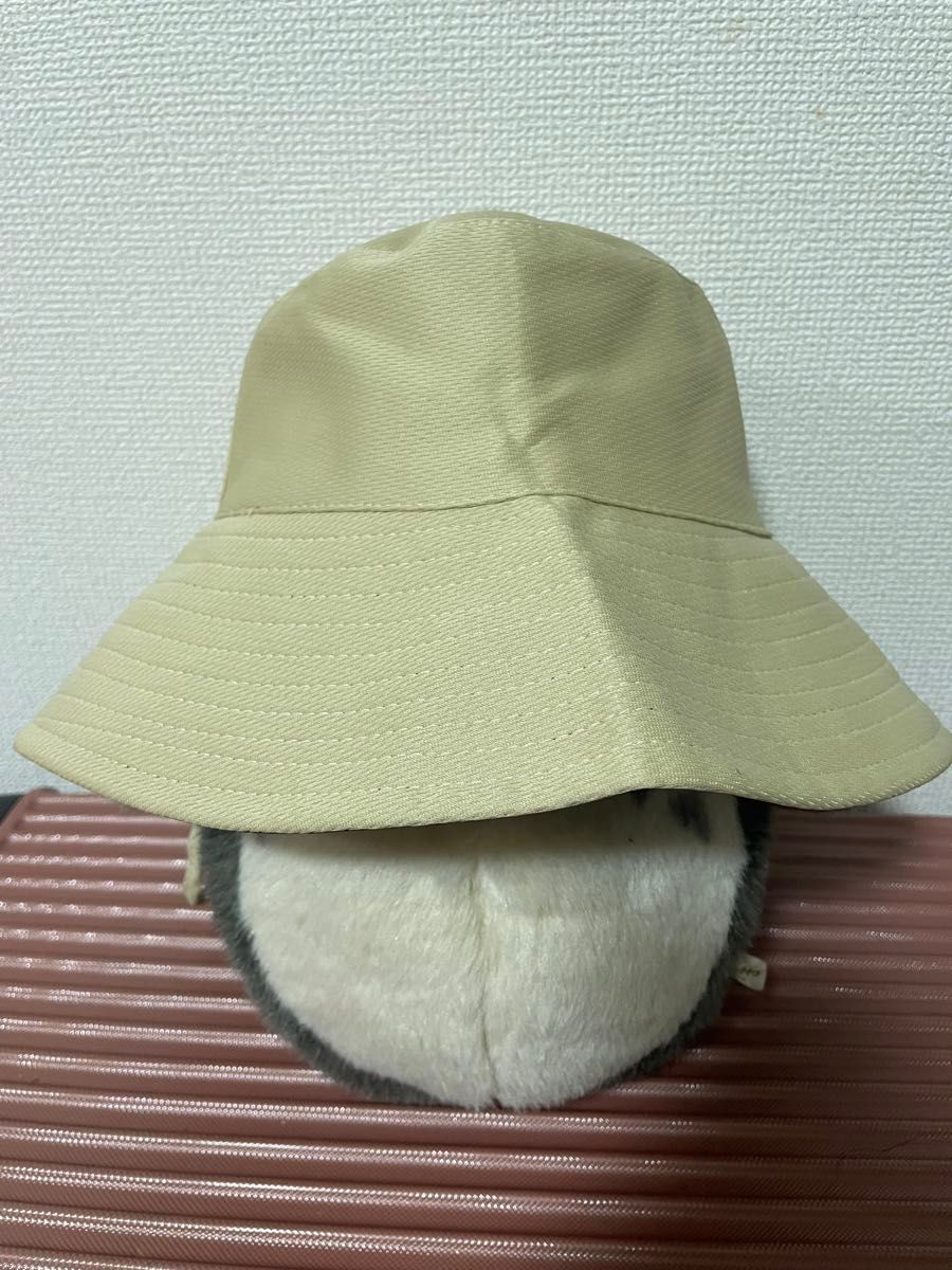 女性向けの折りたたみ可能なシンプルなモノクロームのブーニーハット、春夏用の日よけ帽子 帽子 日焼け防止 日焼け対策