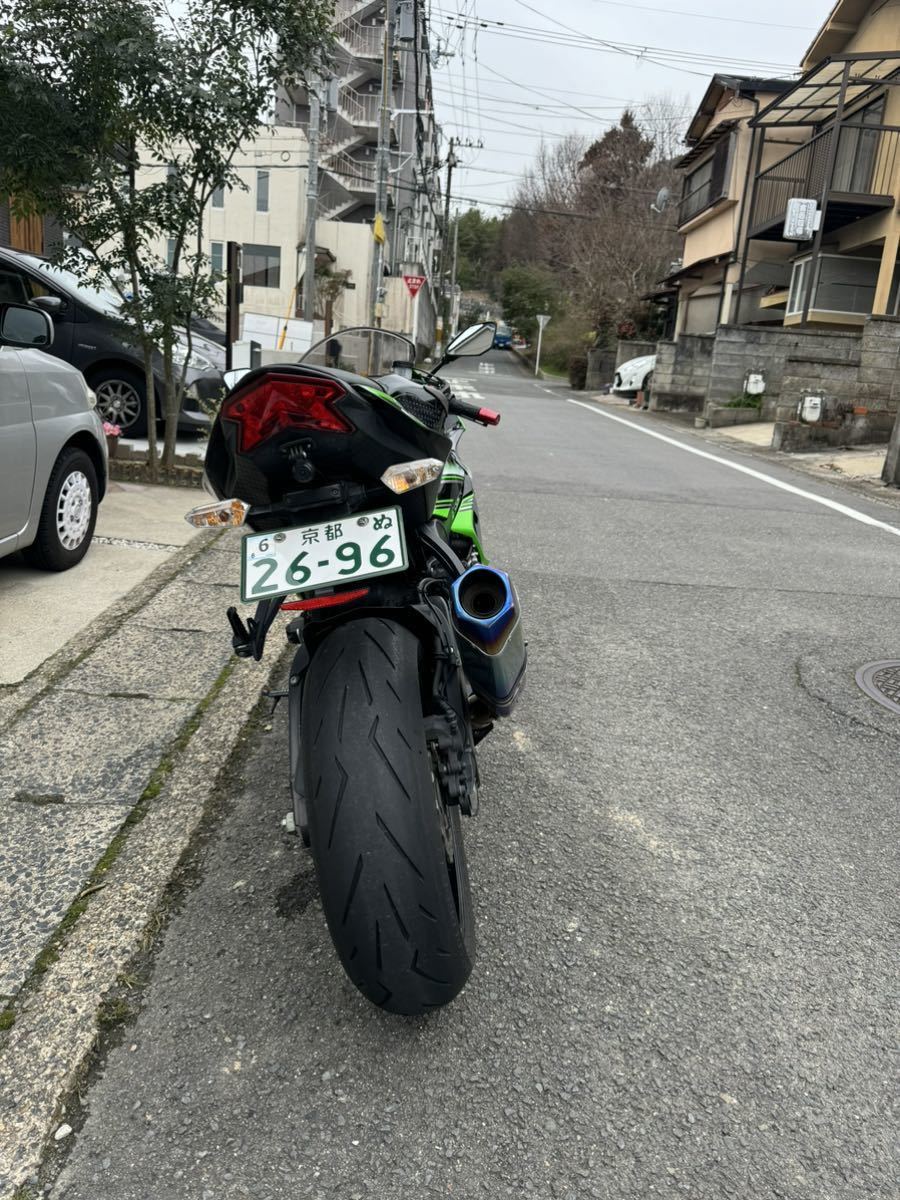 【逆輸入UK仕様】ZX-6R ZX636E グリップヒーター ETC BEETスリップオンマフラー【車検令和6/6/1】の画像3