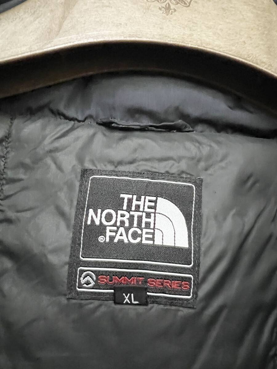 (J5667) THE NORTH FACE ノースフェイス ローツェ ダウンジャケット メンズ XL サイズ 正規品 本物 サミットシリーズ ヌプシ 800+SUMMIT_画像6