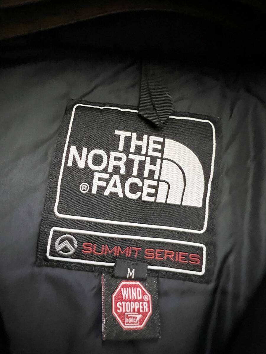 (J5668) THE NORTH FACE ノースフェイス ダウンジャケット メンズ M サイズ 正規品 本物 サミットシリーズ バルトロ!!!!!!!_画像7