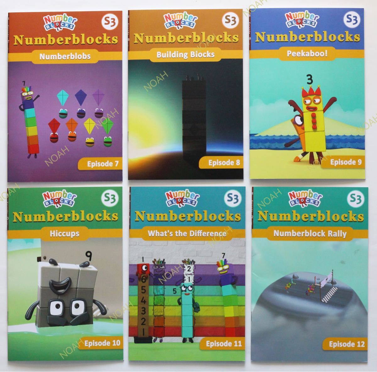 ナンバーブロックス シリーズ1-3 マイヤペン対応 NumberBlocks ディズニー英語 MaiyaPen対応 DWE ナンバーブロックス シリーズ1-3 マイヤペン対応 NumberBlocks ディズニー英語 MaiyaPen対応 DWE