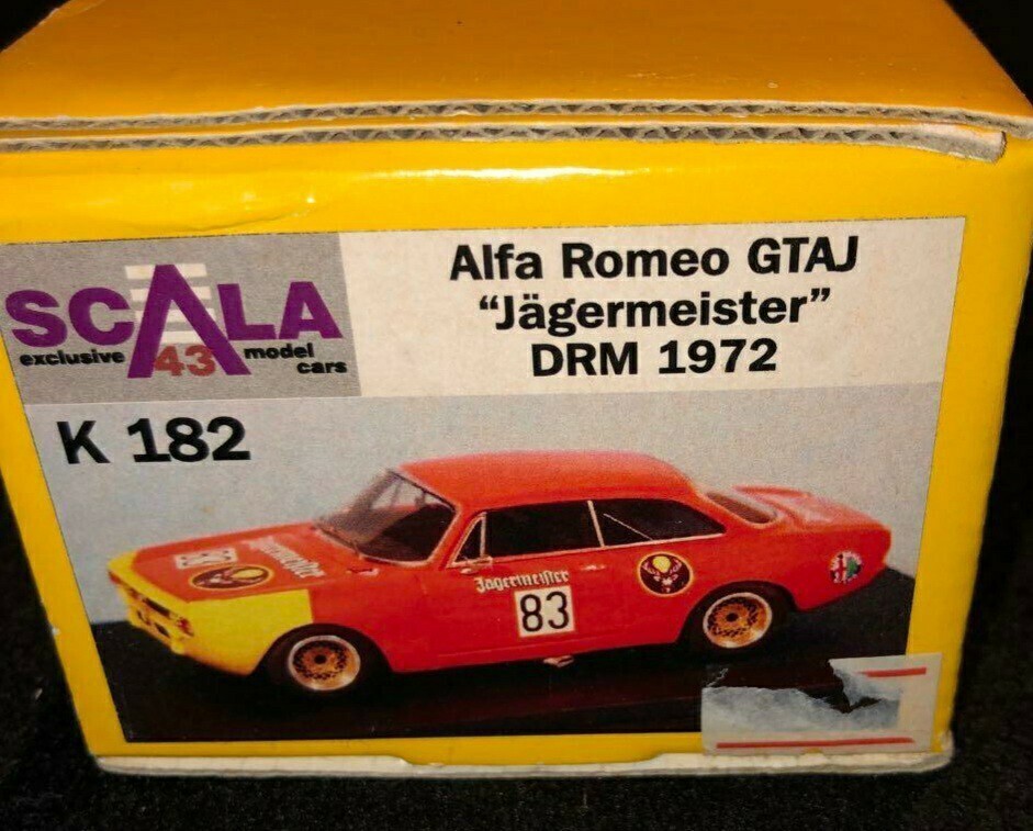 Alfa Romeo GTA 1300 Junior Corsa スカラモデル　1/43 限定完成品 　アルファロメオGTA 　#BBR #Make up_画像10