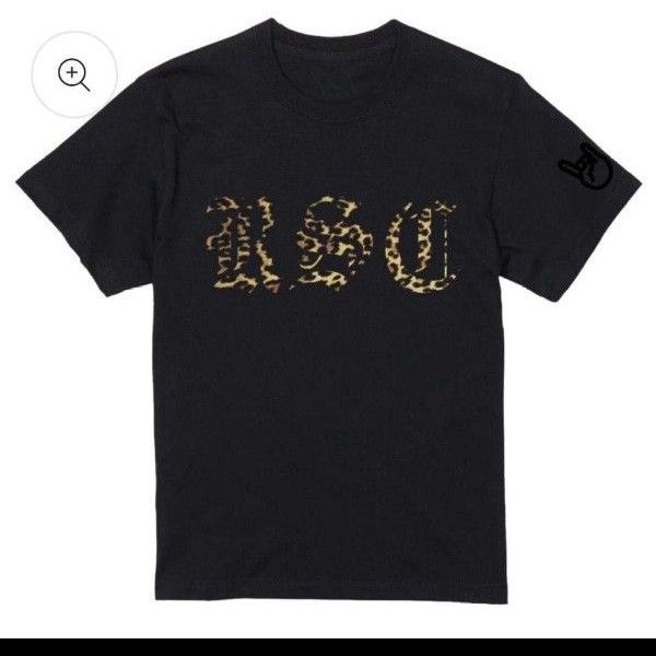 Rockon Social Club ロックオンソーシャルクラブ  LIVE  Tシャツ ブラック S ロゴプリント