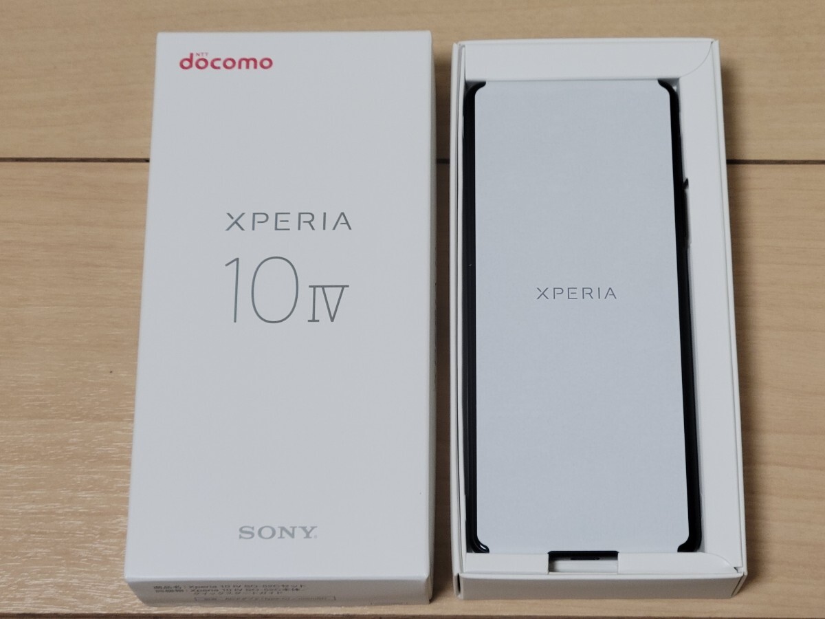 新品未使用 Xperia 10 IV ドコモ 黒色 SO-52C 残債無し　送料無料 ④