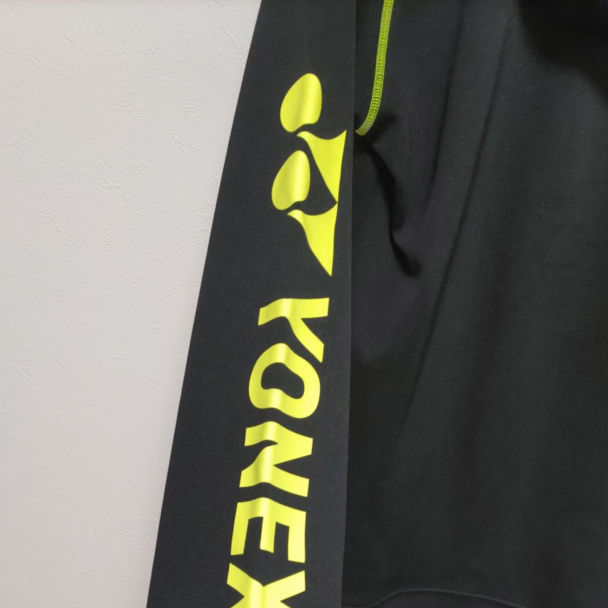 【ヨネックス】スウェット  パーカー  YONEX テニス バドミントン 男女兼用 32021 サイズＳ ブラック＋イエロー