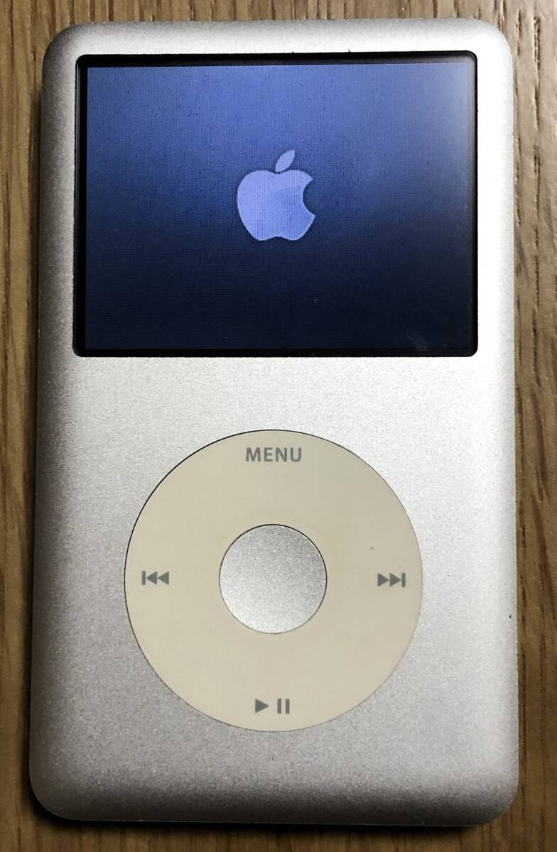Apple アップル iPod Classic 160GB 中古 ジャンク品 シルバー_画像1