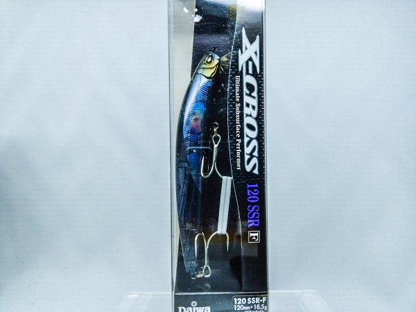 新品未使用【Daiwa】モアザン Xクロス 120SSR-F ③ マズメナイトブラック ダイワ Morethan X-Cross エックスクロス 120 SSR_画像1