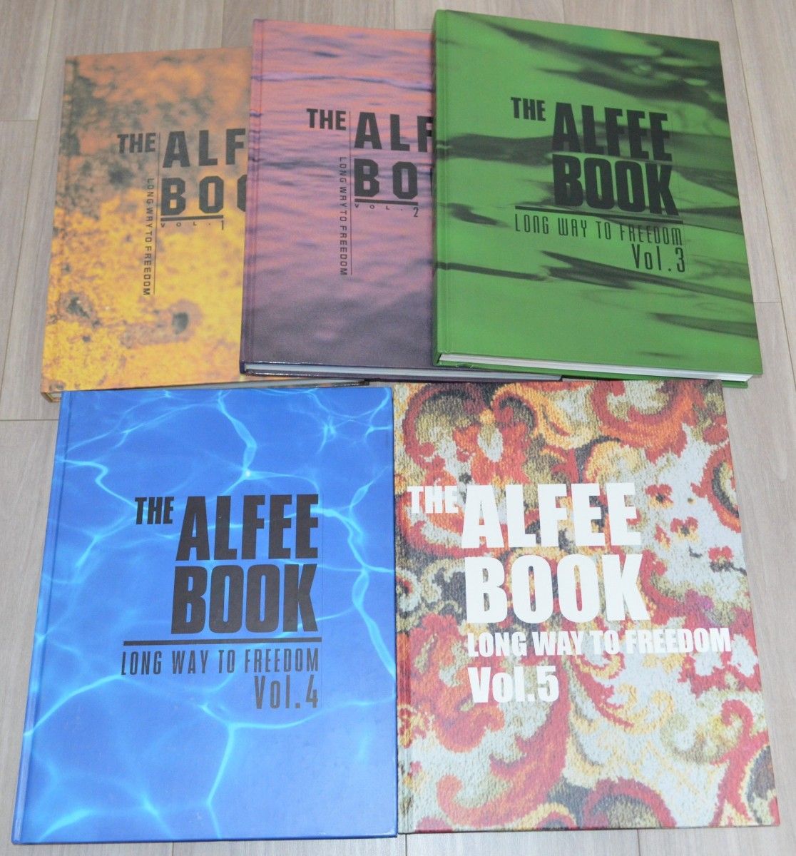 THE ALFEE BOOK Vol.1～5セット