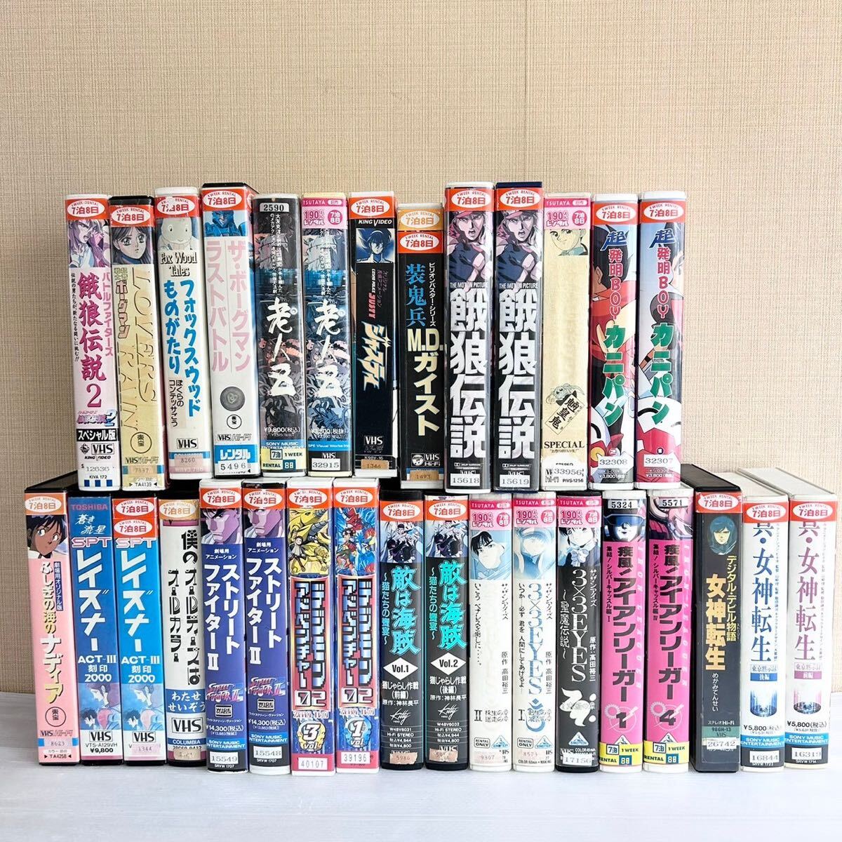 激レア アニメVHS カセットテープ まとめ売り8の画像1