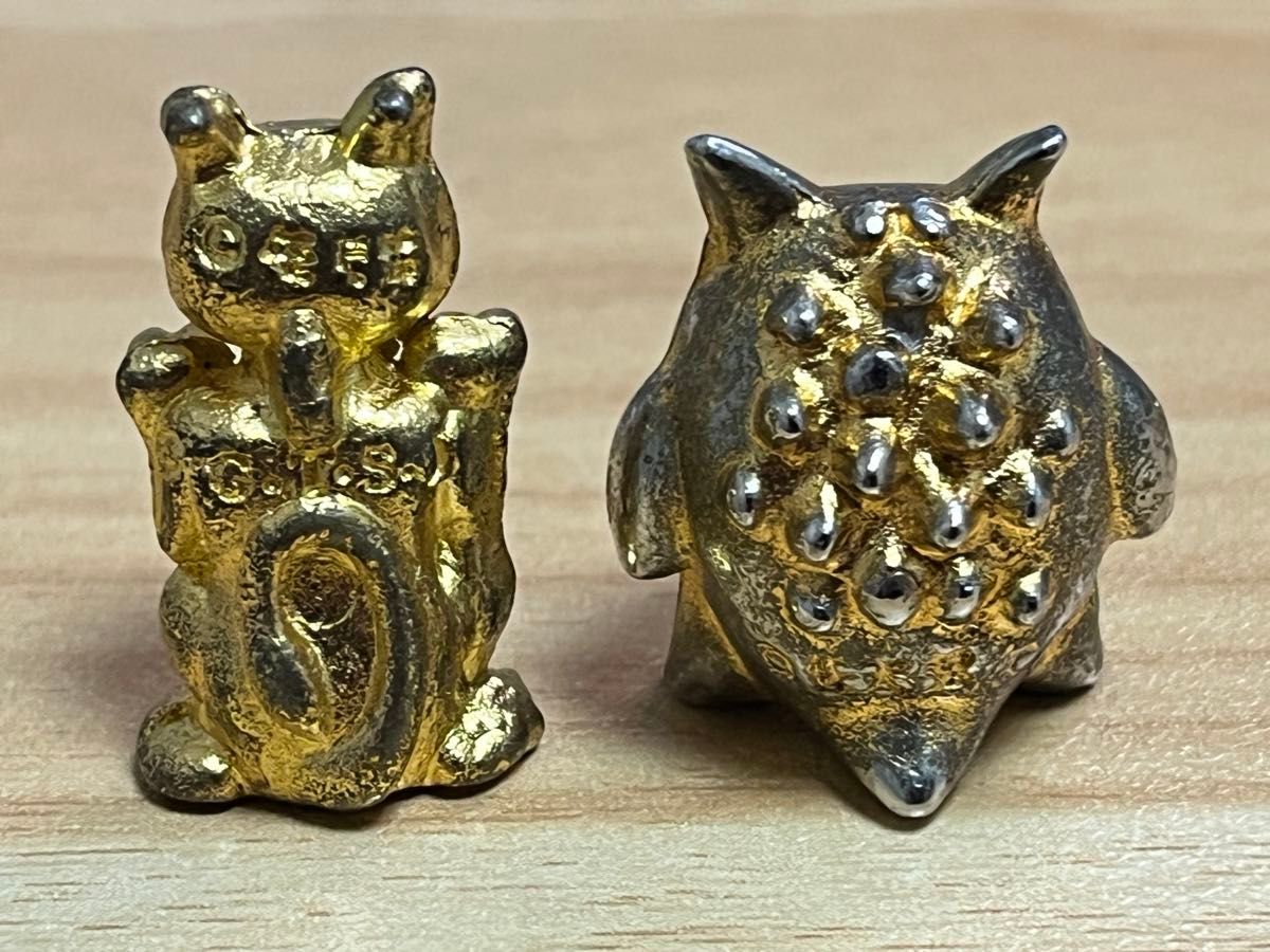 当時物・ポケモン・メタルコレクション ミュウツー+ゲンガー 当時物・ポケモン・メタルコレクション ミュウツー+ゲンガー
