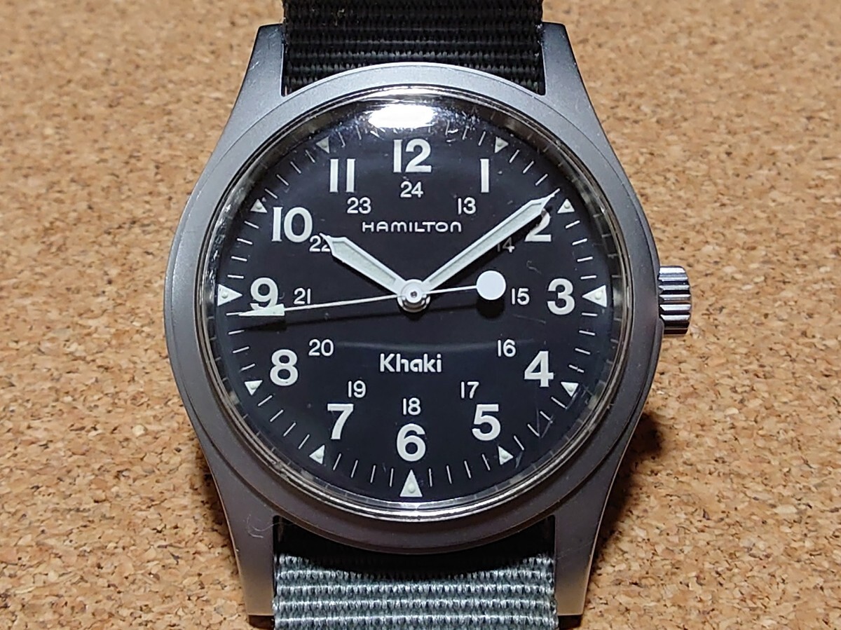 ハミルトン カーキ 9415A 33ミリ 手巻き HAMILTON khaki_画像1