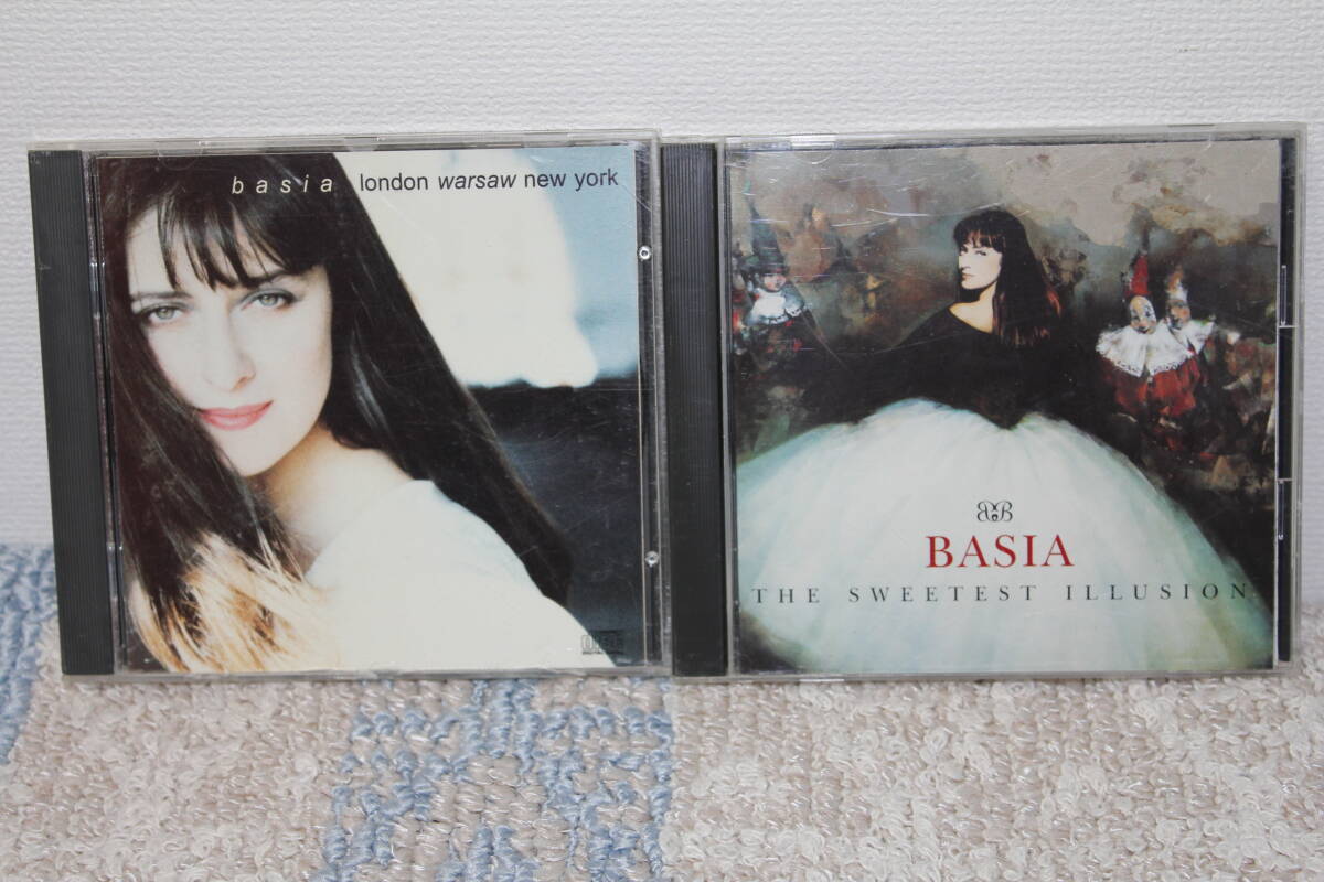 CD2枚BASIA バーシア London Warsaw New York ロンドン・ワルシャワ・ニューヨーク/The Sweetest Illusion スウィーテスト・イリュージョンの画像1