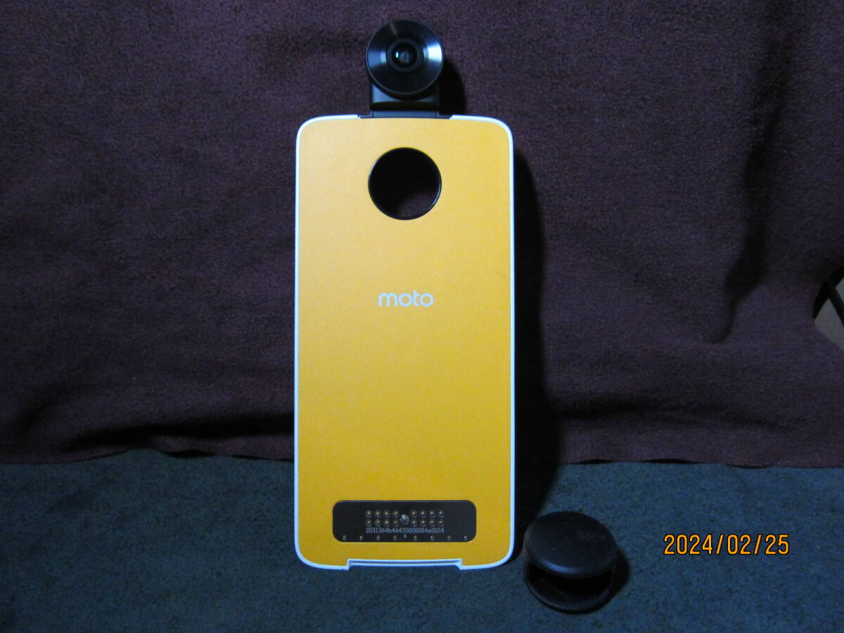 【極上美品】モトローラー Motorola moto mods Moto 360°カメラ ガジェット　絶版品_画像2
