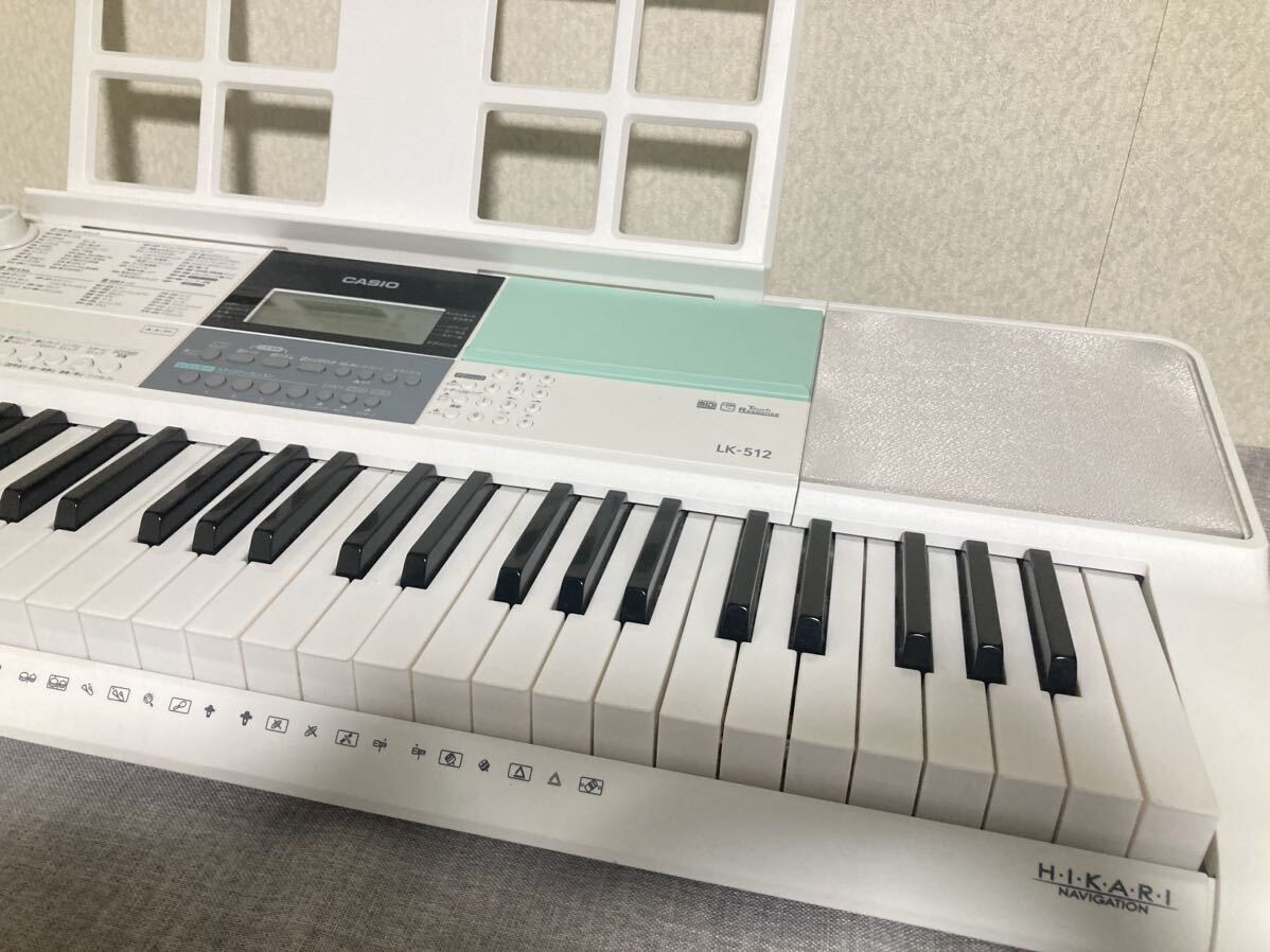 新生活応援価格 CASIO カシオ LK-512 光ナビゲーション 新生活応援価格 CASIO カシオ LK-512 光ナビゲーション
