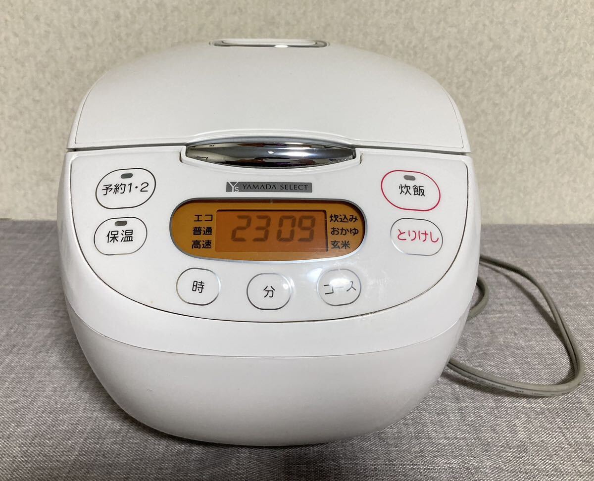 新生活応援価格 マイコンジャー炊飯器 5 5合 YAMADA SELECT YEC 新生活応援価格 マイコンジャー炊飯器 5 5合 YAMADA SELECT YEC