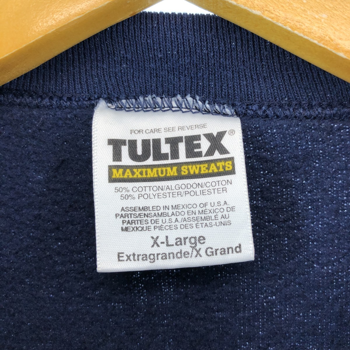 古着 90年代 タルテックス TULTEX 両面プリント プリントスウェットシャツ トレーナー メンズXL ヴィンテージ /eaa413470_画像3