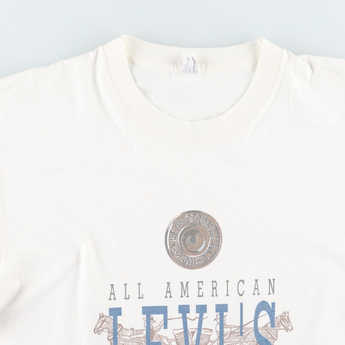 古着 90年代 リーバイス Levi's 半袖 プリントTシャツ イタリア製 メンズM ヴィンテージ /eaa424985_画像4