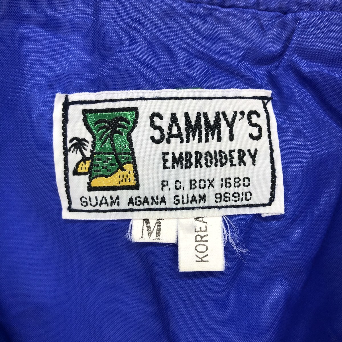 古着 90年代 SAMMY’S GUAM グアム スーベニアジャケット メンズM ヴィンテージ /eaa424569_画像3