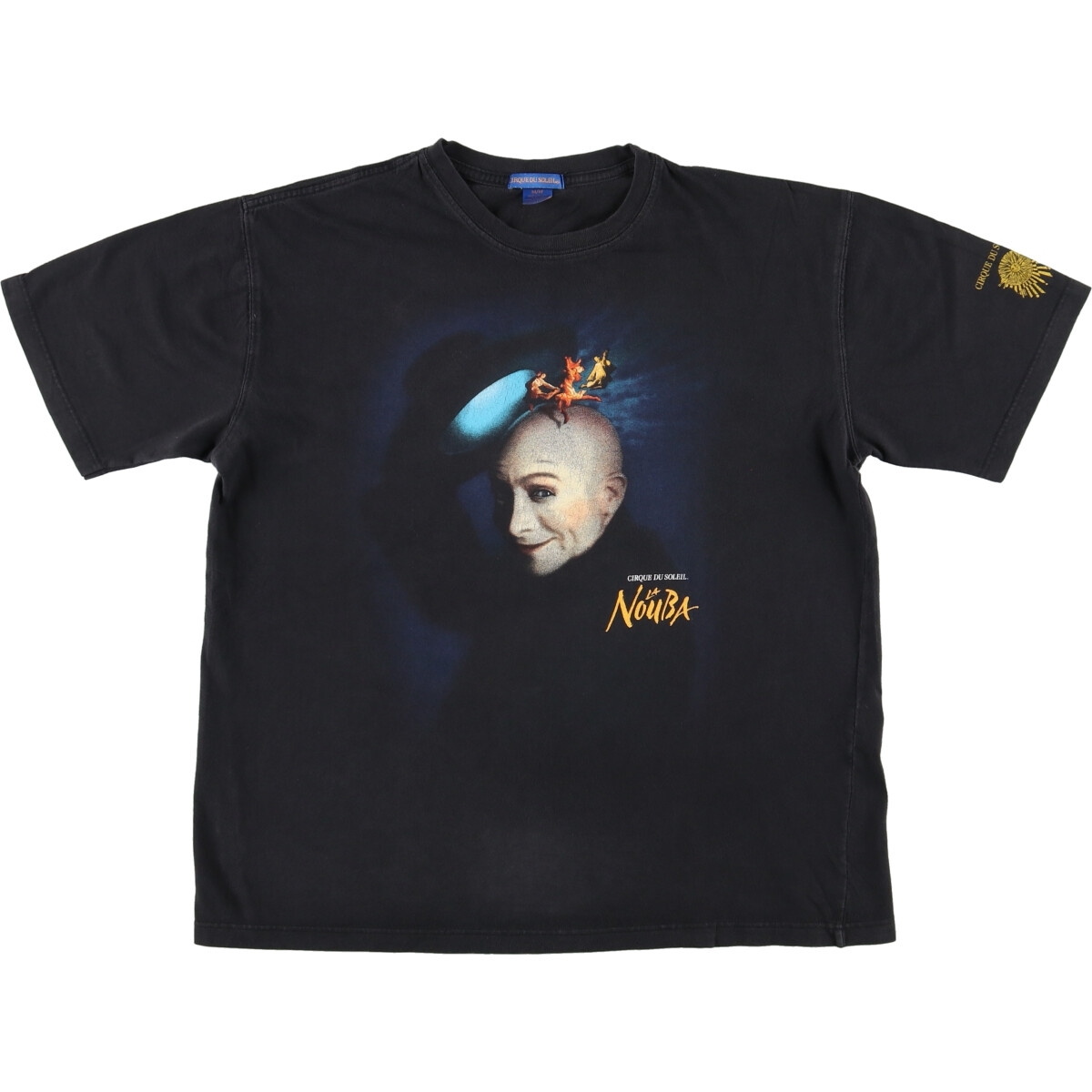 古着 シルクドゥソレイユ CIRQUE DU SOLEIL LA NOUBA 半袖 プリントTシャツ カナダ製 M メンズM 半袖 クルーネック(丸首) /eaa425103