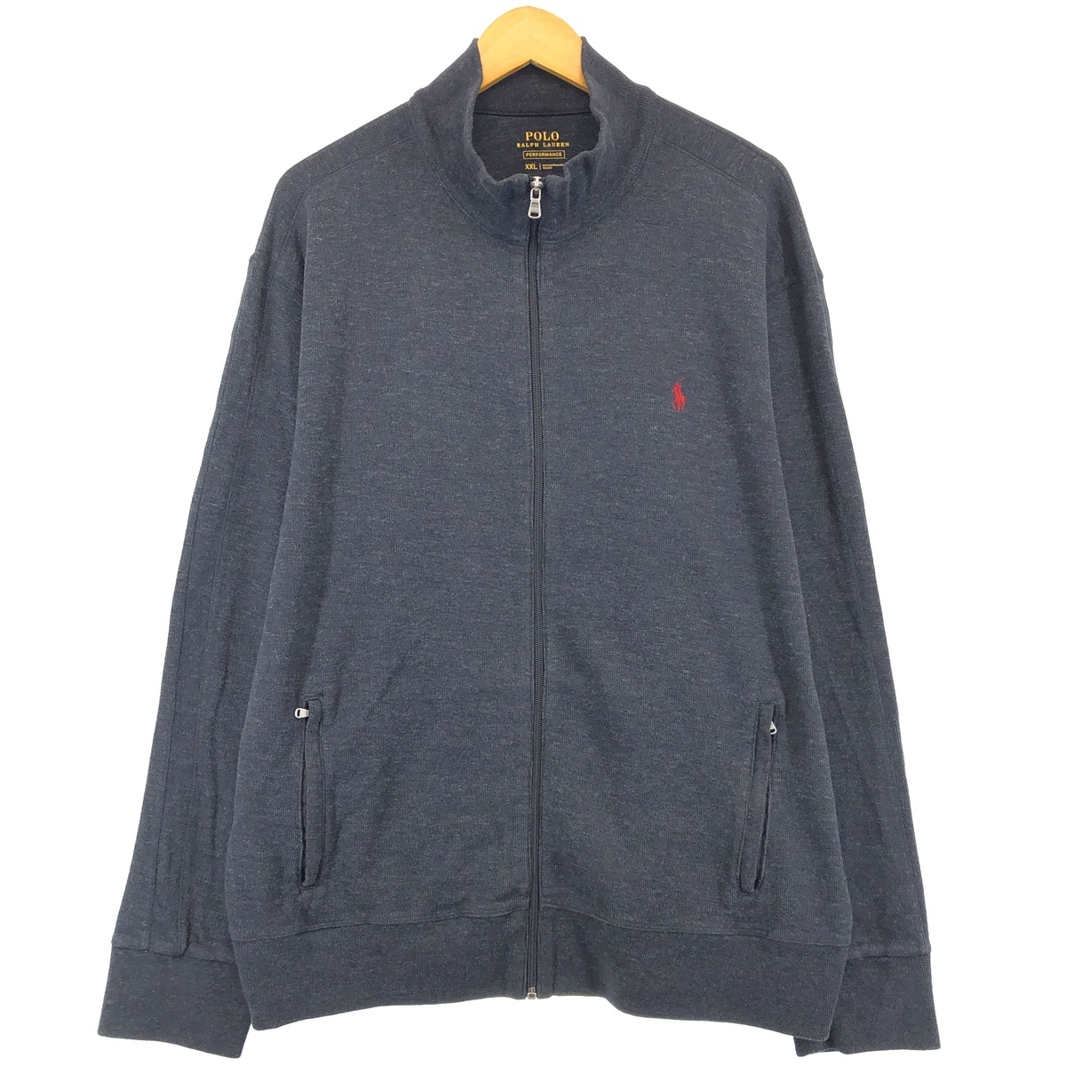 古着 ラルフローレン Ralph Lauren POLO RALPH LAUREN フルジップニットセーター メンズXXL /eaa413475