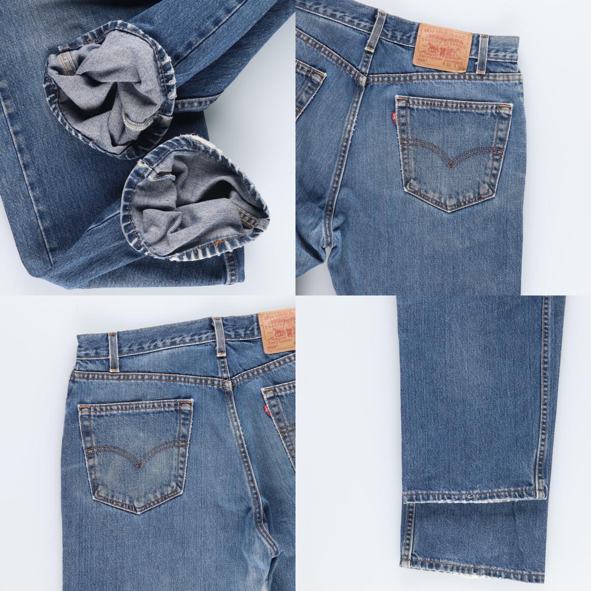 古着 00年代 リーバイス Levi's 505 REGULAR FIT テーパードデニムパンツ USA製 メンズw34 ヴィンテージ /evb005349_画像9