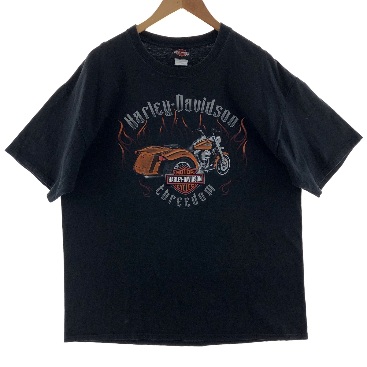 古着 ハーレーダビッドソン Harley-Davidson 両面プリント モーターサイクル バイクTシャツ メンズXL /eaa381732