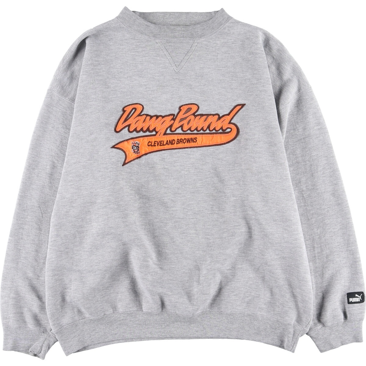 古着 プーマ PUMA NFL CLEVELAND BROWNS クリーブランドブラウンズ スウェットシャツ トレーナー メンズXL /eaa411461_画像1