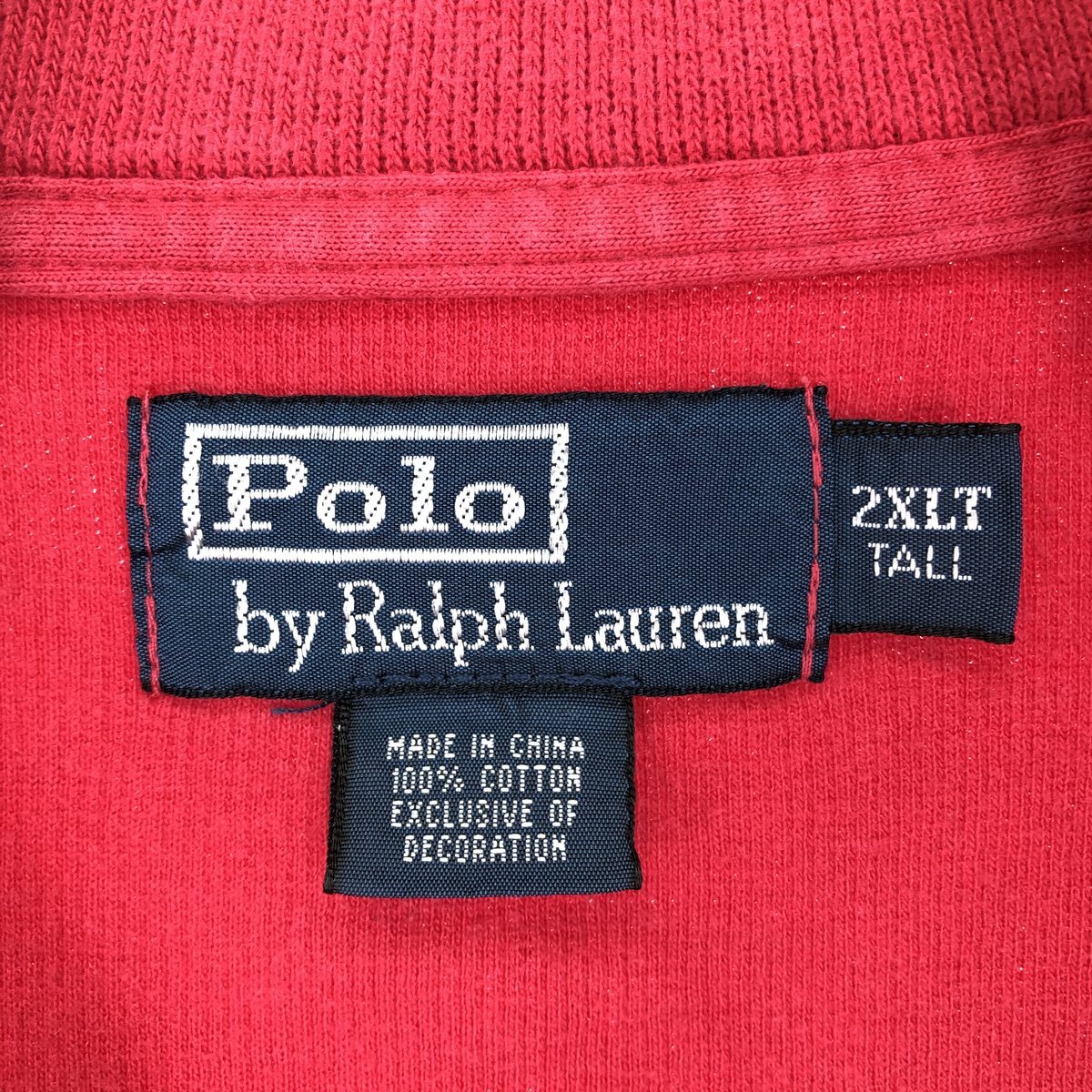 古着 ラルフローレン POLO by Ralph Lauren ハーフジップスウェットシャツ トレーナー メンズXXL /eaa427296_画像3