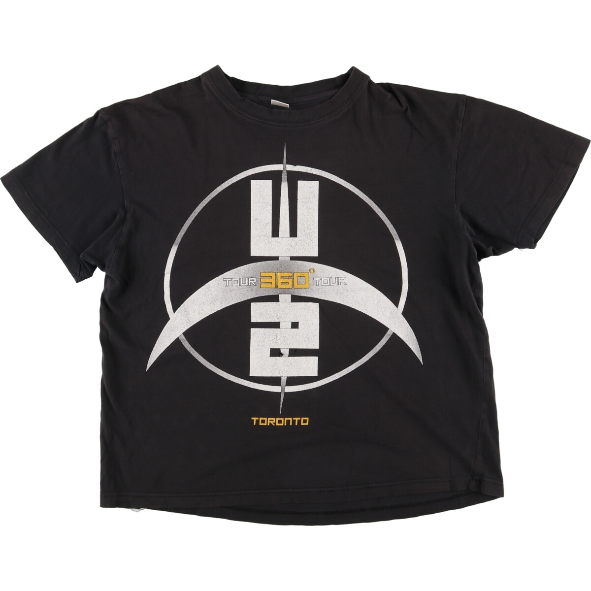 古着 U2 ユートゥー 両面プリント バンドTシャツ バンT メンズS /eaa428114