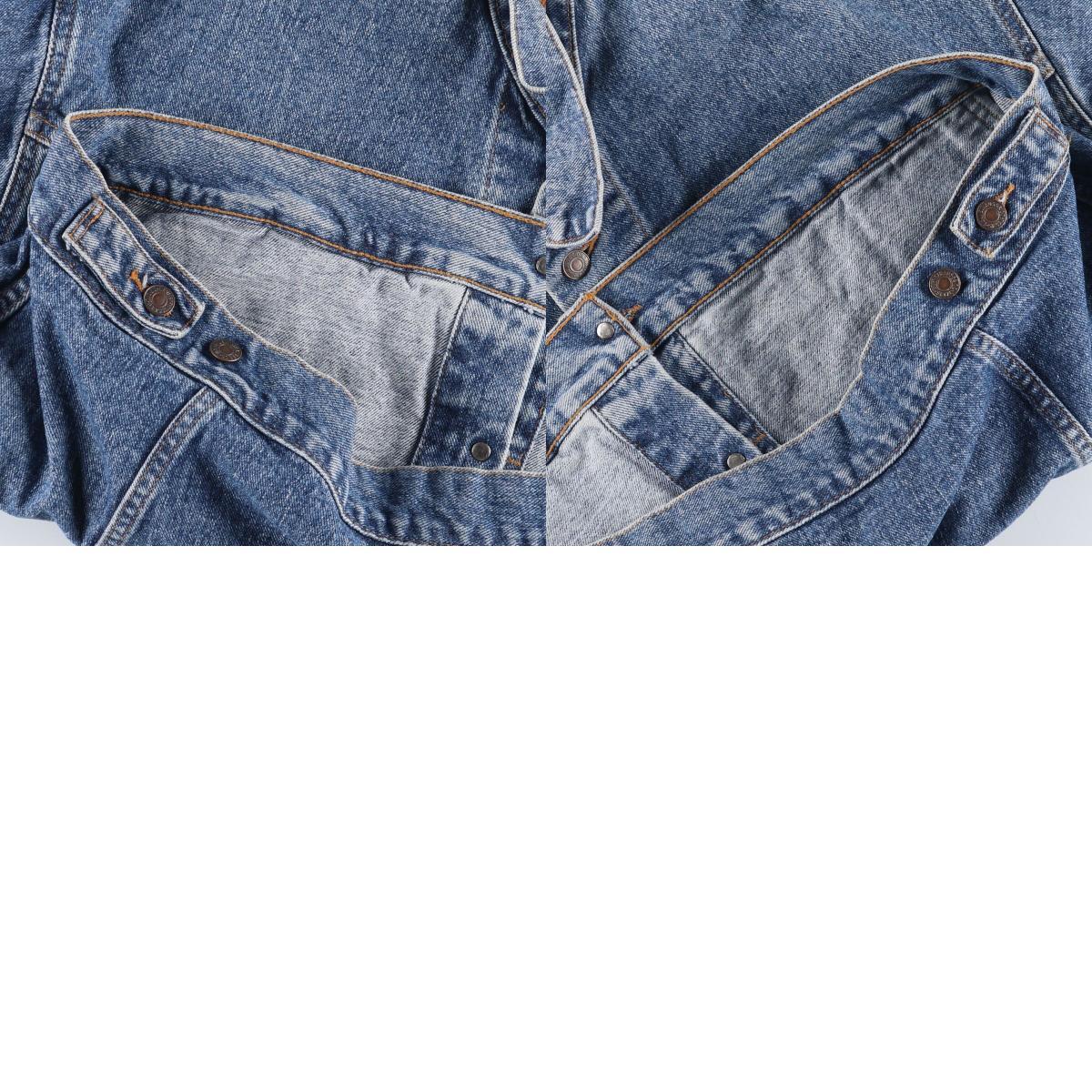 古着 90年代 リーバイス Levi's 70598-4891 デカパッチ デニムジャケット Gジャン メンズL ヴィンテージ /eaa423791_画像10