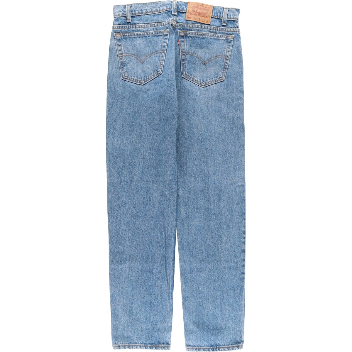 古着 90年代 リーバイス Levi's 505 REGULAR FIT STRAIGHT LEG テーパードデニムパンツ USA製 メンズw32 ヴィンテージ /evb005328_画像2