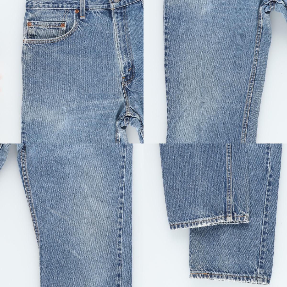 古着 00年代 リーバイス Levi's 505 REGULAR FIT STRAIGHT LEG テーパードデニムパンツ USA製 メンズw34 /eaa426885_画像8