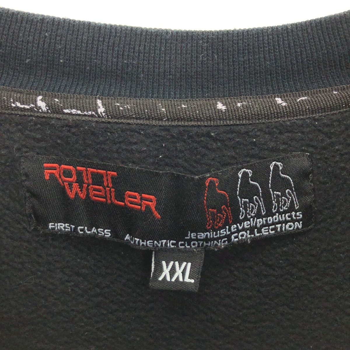 古着 ROTT WEILER ロゴスウェットシャツ トレーナー メンズXXL バックロゴ /eaa433507_画像3