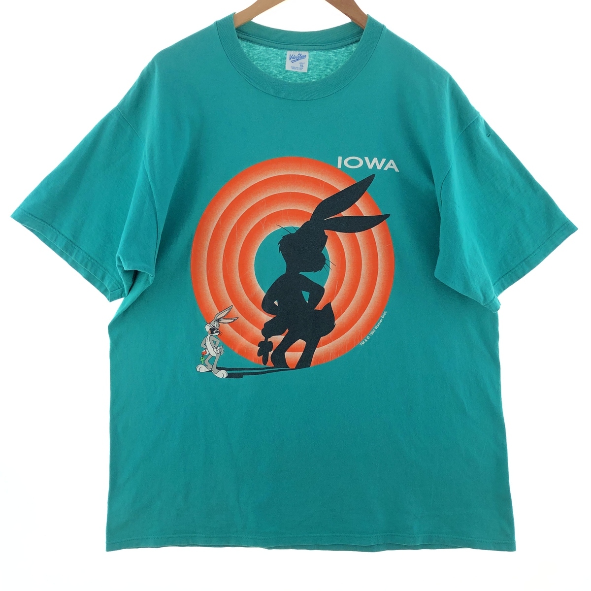 古着 90年代 ベルバシーン ルーニーテューンズ バッグスバニー キャラクタープリントTシャツ USA製 メンズXL ヴィンテージ /eaa381903_画像1