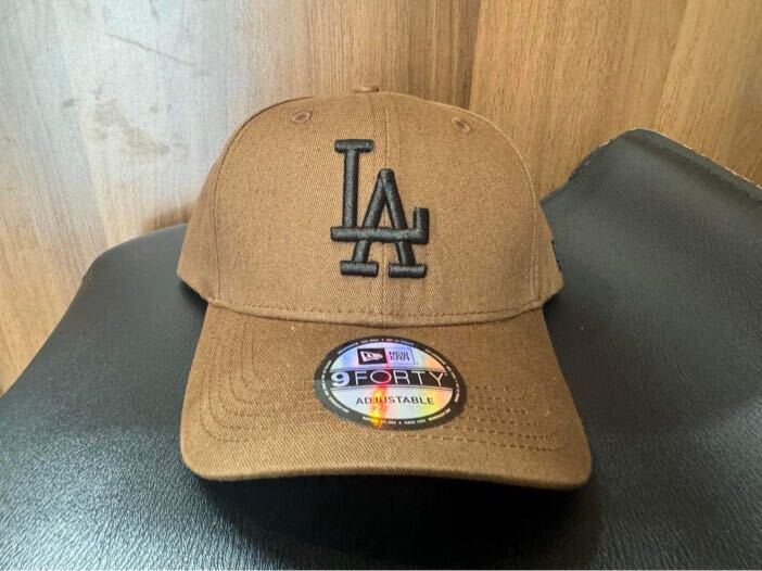 ニューエラ キャップ 帽子 NEW ERA CAP ブラウン 茶色 系　LA 男女用　フリーサイズ_画像4