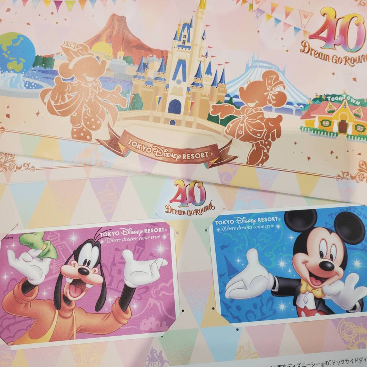 東京ディズニーリゾートスポンサーパスポート 2枚セット 有効期限2024/11/30 送料無料 即決!!_画像3