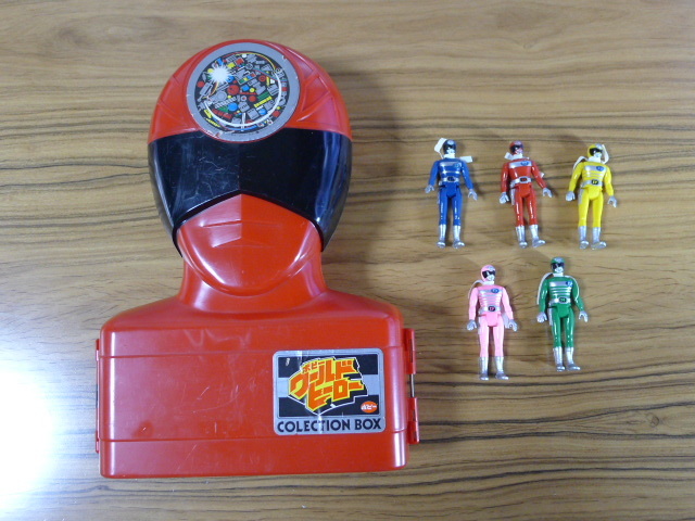 ★ ポピーワールドヒーロー 電子戦隊デンジマン&コレクションボックス ★ スーパー戦隊 SuperSentai PoppyWorldHero OldKenner SHODO SUPER_画像1