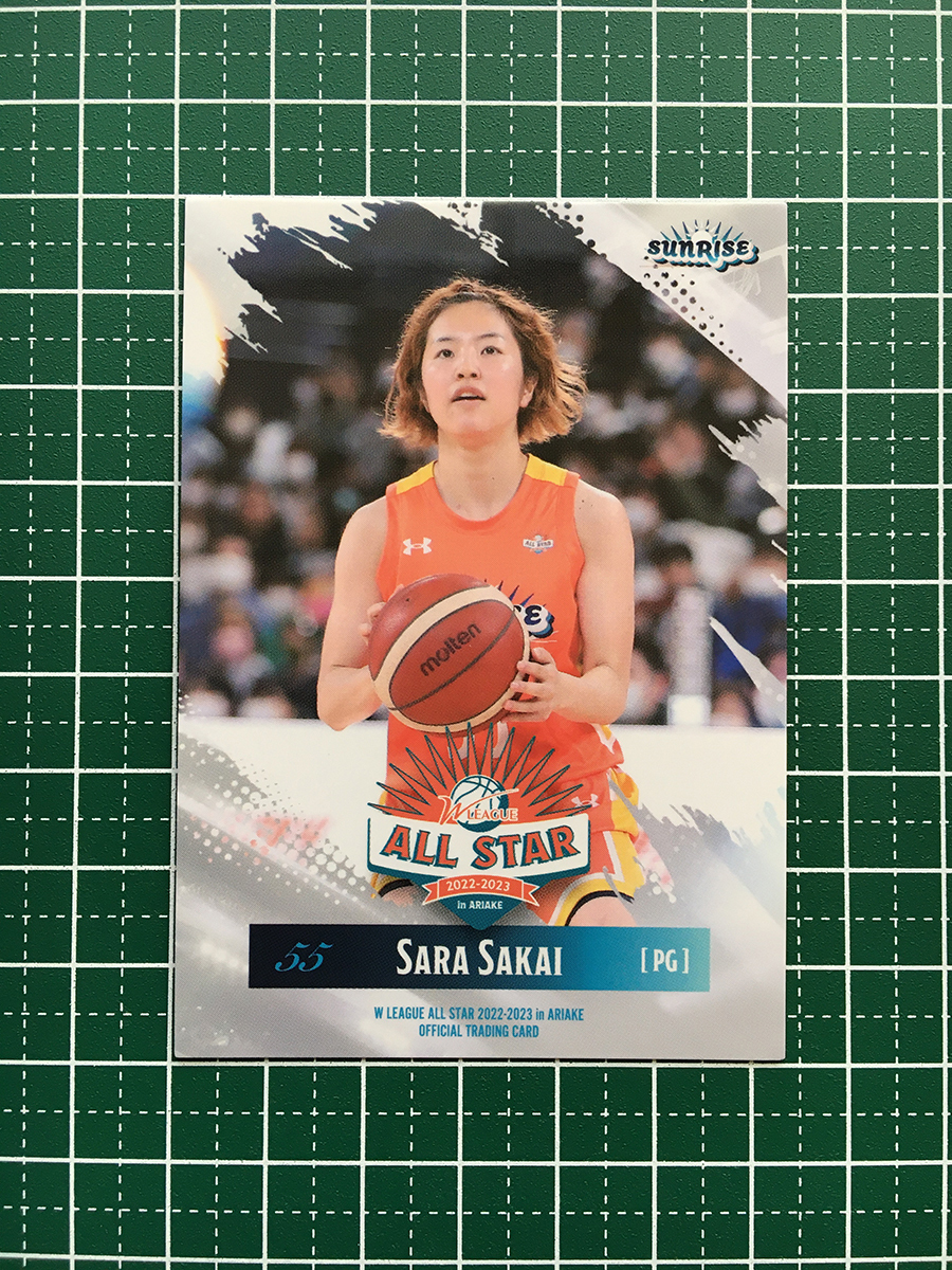 ★女子バスケットボール Wリーグ オールスター 2022-2023 in 有明 #28 酒井彩等［Team SUNRISE］レギュラーカード★_画像1