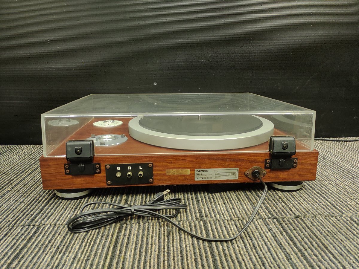 MICRO micro MODEL DD-8 record player [ used * repair assumption goods ]* arm less 