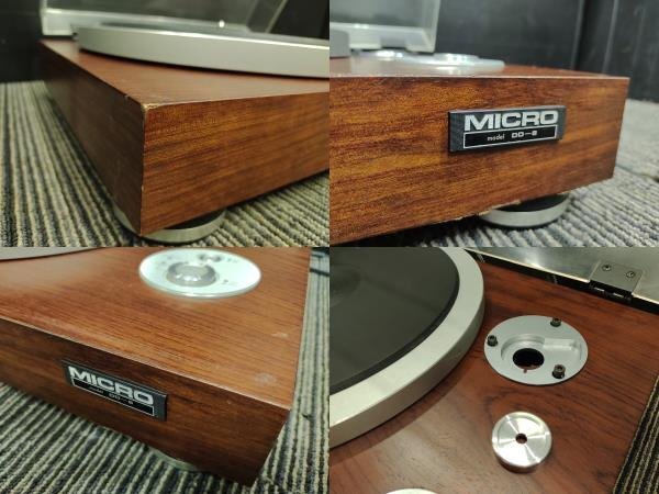 MICRO micro MODEL DD-8 record player [ used * repair assumption goods ]* arm less 