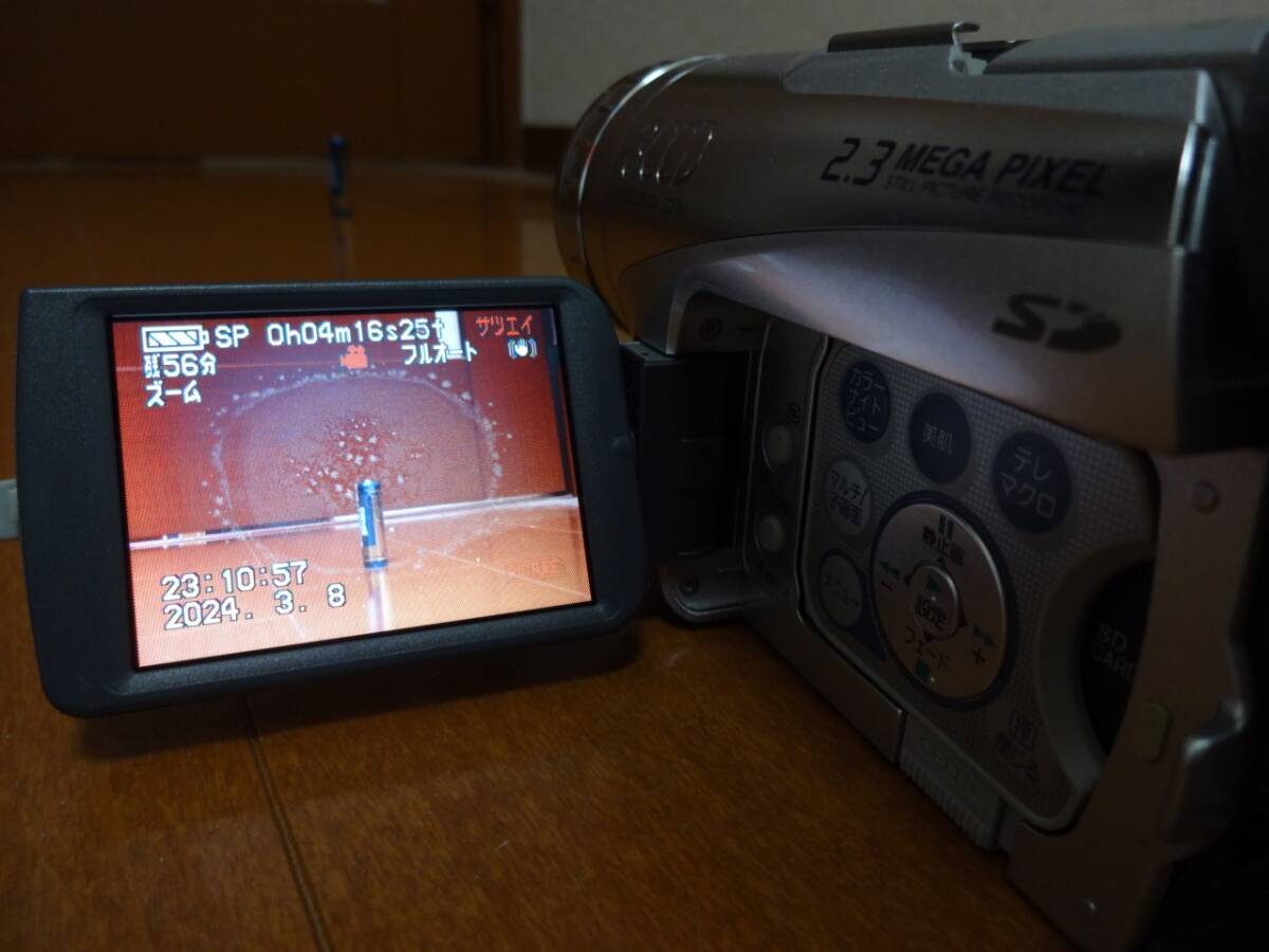 美品 MiniDVカセット NV-GS200K 完動品 ミニDV Panasonic 即決_画像5